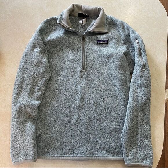 Patagonia Tops - Patagonia better sweater 1/4 zip pullover size M medium women’s